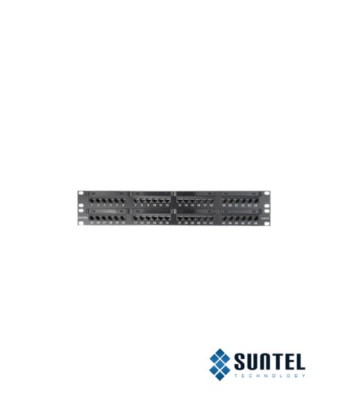 Thanh Phối Cáp Gắn Tủ Rack Dintek Cat 6 48 Port 19 Inch Rackmount Krone Type | Siêu Thị Cáp