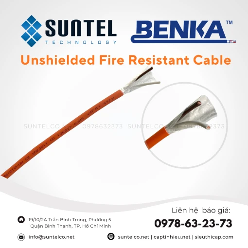 Cáp Chống Cháy Benka 1Pr X 2.5Mm2 - 236 1225-Un