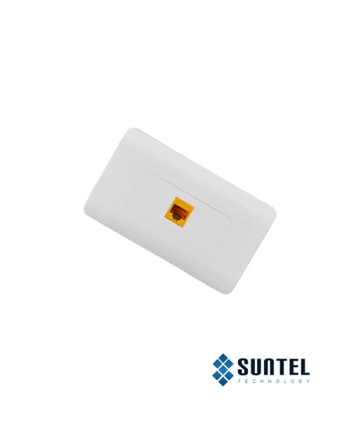 Mặt Nạ Mạng Dintek 01 Port Us Type 120X70X6.2Mm