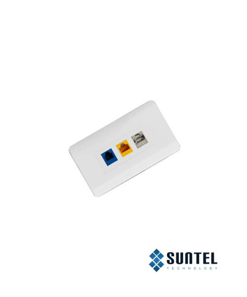Mặt Nạ Mạng Dintek 03 Port Us Type 120X70X6.2Mm