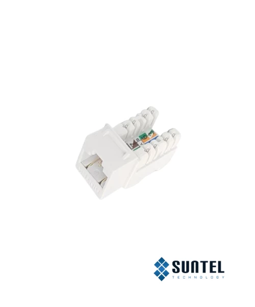 Ổ Cắm Cat 5E Dintek E-Type Ezi-Keystone Jack Horizontal Mặt Nhấn Cáp Ngang