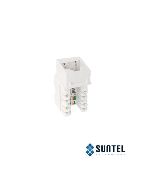 Ổ Cắm Cat 5E Dintek E-Type Ezi-Keystone Jack Horizontal Mặt Nhấn Cáp Ngang