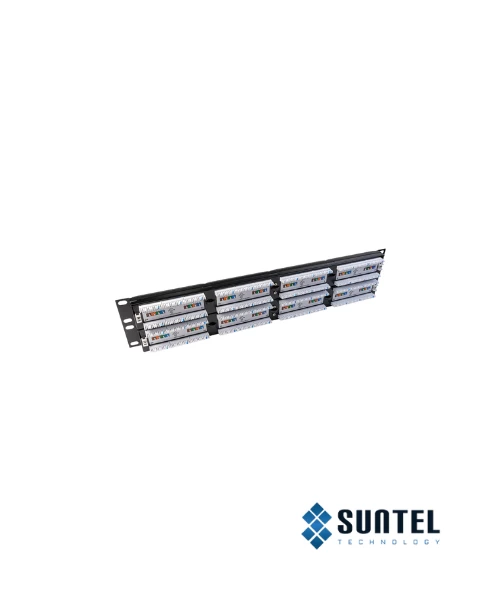 Thanh Phối Cáp Gắn Tủ Rack Dintek Cat 6 48 Port 19 Inch Rackmount Krone Type