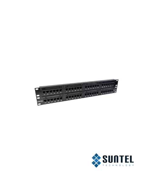 Thanh Phối Cáp Gắn Tủ Rack Dintek Cat 6 48 Port 19 Inch Rackmount Krone Type