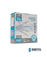 Cáp Mạng Dintek Cat 5E Utp 4 Pair 24Awg 100M