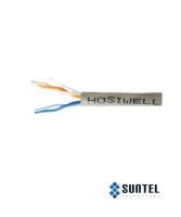 Cáp Mạng Hosiwell Cat.5E Utp 2Px24Awg Horizontal Cable