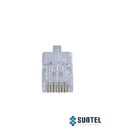 Đầu Mạng Aptek Rj45 Cat.5E, 3 Prongs Contact Gold Plated