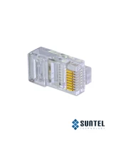 Đầu Mạng Aptek Rj45 Cat.5E, 3 Prongs Contact Gold Plated