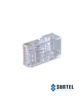 Đầu Mạng Aptek Rj45 Cat.5E, 3 Prongs Contact Gold Plated