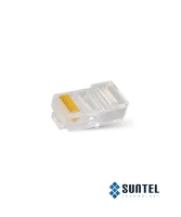 Đầu Mạng Rj45 Dintek Cat 5E 3 Prongs Contact 50U Gold Plated