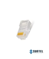 Đầu Mạng Rj45 Dintek Cat 5E 3 Prongs Contact 50U Gold Plated