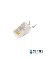 Đầu Mạng Rj45 Dintek Cat 6  S-Ftp Shielded Bọc Kim Loại Chống Nhiễu