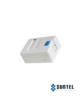 Hộp Đế Nổi Dintek Cho Mặt Nạ 01 02 03 Port Us Type 120X70X33Mm