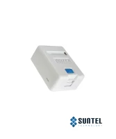 Hộp Đế Nổi Dintek Cho Mặt Nạ 01 02 03 Port Us Type 120X70X33Mm