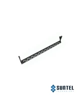 Kệ Cố Định Cáp Dintek Cho Patch Panel 24 Port
