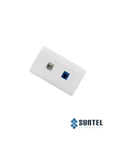 Mặt Nạ Mạng Dintek 02 Port Us Type 120X70X6.2Mm