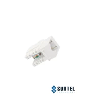 Ổ Cắm Cat 5E Dintek E-Type Ezi-Keystone Jack Horizontal Mặt Nhấn Cáp Ngang