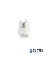 Ổ Cắm Cat 5E Dintek E-Type Ezi-Keystone Jack Horizontal Mặt Nhấn Cáp Ngang