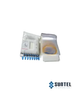 Odf 4 Port Plastic Mini Type Dintek Treo Tường