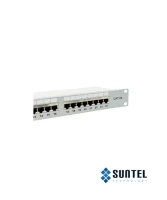 Thanh Phối Cáp Gắn Tủ Rack Dintek Cat 5E 24 Port Pro Fully Shielded 19 Inch Rackmount Krone Type