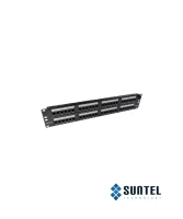 Thanh Phối Cáp Gắn Tủ Rack Dintek Cat 5E 48 Port 2U 19 Inch Rackmount Krone Type
