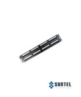 Thanh Phối Cáp Gắn Tủ Rack Dintek Cat 5E 48 Port 2U 19 Inch Rackmount Krone Type