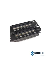 Thanh Phối Cáp Gắn Tủ Rack Dintek Cat 6 48 Port 19 Inch Rackmount Krone Type
