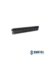 Thanh Phối Cáp Gắn Tủ Rack Dintek Cat 6 48 Port 19 Inch Rackmount Krone Type
